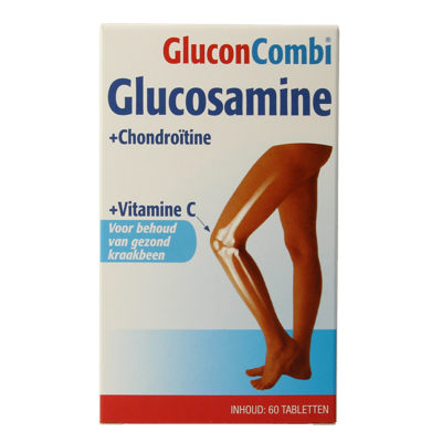 Glucon Combi Glucosamine & chondroitine vitamine C 60 Tabletten