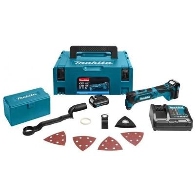 Makita TM30DSAJX4 Multitool 12V Max 2.0Ah Li-ion + Toebehoren in Mbox