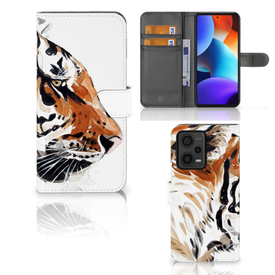 Hoesje Xiaomi Redmi Note 12 Pro Plus Watercolor Tiger Hoesje Xiaomi Redmi Note 12 Pro Plus Watercolor Tiger
