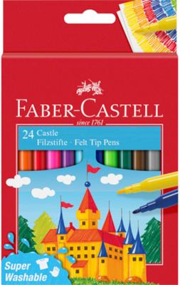 Faber Castell FC-554202 Viltstiften 24 Stuks Faber Castell FC-554202 Viltstiften 24 Stuks