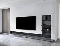 Neomounts WL30-550BL18 TV-beugel Voor curved TVs 109,2 cm (43) - 215,9 cm (85) Vast - thumbnail