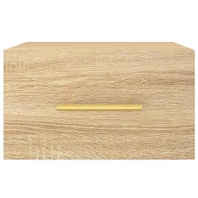 Nachtkastjes 2 st wandgemonteerd 35x35x20 cm sonoma eikenkleur Nachtkastjes 2 st wandgemonteerd 35x35x20 cm sonoma eikenkleur
