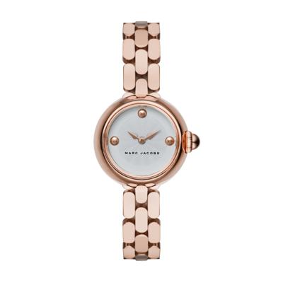 Horlogeband Marc by Marc Jacobs MJ3458 Roestvrij staal (RVS) Rosé 10mm
