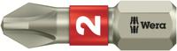 Wera 3851/1 TS Bits Phillips, RVS, PH 2 x 25 mm - 1 stuk(s) - 05071011001 - thumbnail