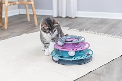 Kattenspeeltje Trixie Plastic Ø 25 × 13 CM - thumbnail