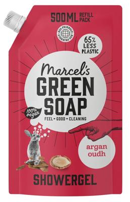 Marcel's Green Soap Shower gel - argan & oudh - navulling - 500ml Marcel's Green Soap Shower gel - argan & oudh - navulling - 500ml