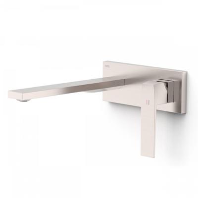 Wastafelmengkraan Inbouw Tres Slim Exclusive Rechte Lange Uitloop en Hendel RVS Wastafelmengkraan Inbouw Tres Slim Exclusive Rechte Lange Uitloop en Hendel RVS