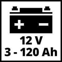 Einhell CE-BC 4 M Oplader 2 A 4 A - thumbnail