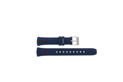 Horlogeband Calypso K6068.4 Silicoon Blauw 14mm Horlogeband Calypso K6068.4 Silicoon Blauw 14mm