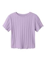 Name it zomer crop top meisjes - lila paars - Nkfnoralina - thumbnail