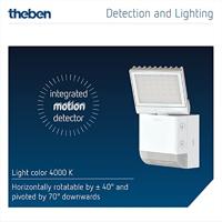 Theben 1020800 Bewegingsmelder Wit - thumbnail
