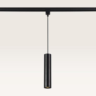 Hangspot Belano notte nera m - GU10-fitting - Ontworpen voor 1-fase railsysteem - Zwart - Railspot - IP20 voor binnen