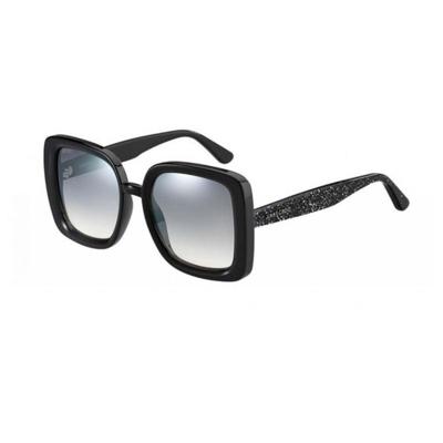 Jimmy Choo CAIT/S NS8 BLACK GLTTR Zonnebril Dames 54x20x145 Jimmy Choo CAIT/S NS8 BLACK GLTTR Zonnebril Dames 54x20x145