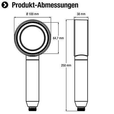 Cornat Handdouche Leomil 2S Chr - TECB3479