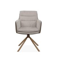 Calicosy - Fauteuil Logan - Beige - Set van 2 - thumbnail