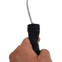 Tunturi springtouw verzwaard Pro l staal l 300 cm l zwart - thumbnail