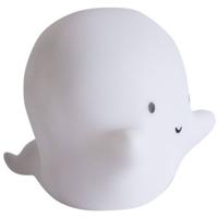 A Little Lovely Company nachtlamp Spookje junior 13 cm PVC wit - thumbnail