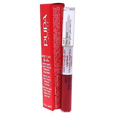 PUPA Made to Last Lip Duo Lipstick Fire Red 8ml PUPA Made to Last Lip Duo Lipstick Fire Red 8ml