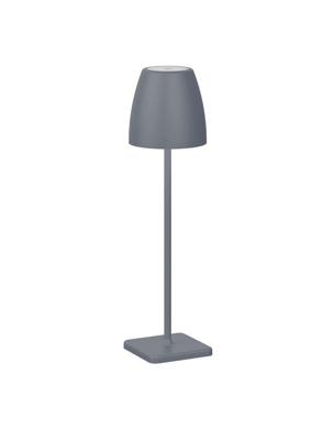 Lyora Oplaadbare tafellampColt 38cm grijs - 9223997