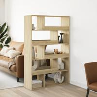 kamerscherm 100x33x156,5 cm bewerkt hout sonoma eikenkleurig - thumbnail