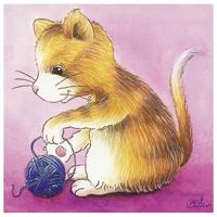 Goki houten blokpuzzel babydieren - thumbnail