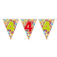 Folat BV Mini vlaggenlijn blocks 4 jaar, 3mtr. - thumbnail