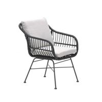 Margriet Dining Fauteuil Zwart/Dessert Sand Garden Impressions - Garden impressions - thumbnail