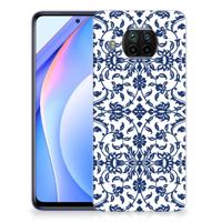 Xiaomi Mi 10T Lite TPU Case Flower Blue - thumbnail