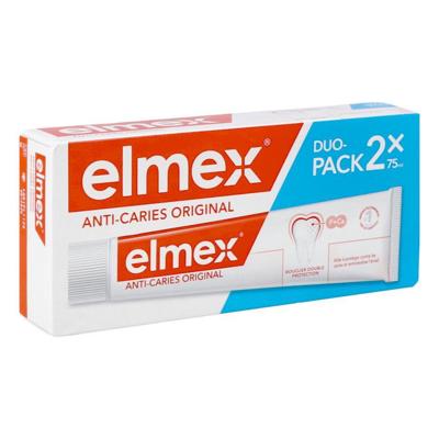 Elmex Anti-Cariës Tandpasta Duopack 2x75ml