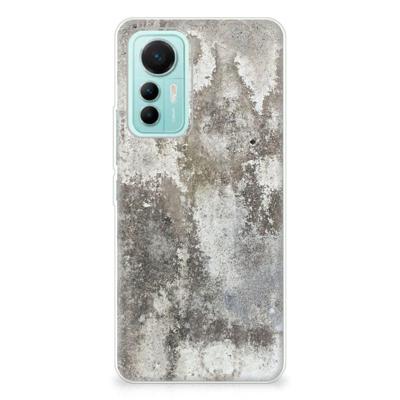 Xiaomi 12 Lite | TPU | Siliconen hoesje | Beton Print Xiaomi 12 Lite | TPU | Siliconen hoesje | Beton Print