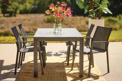 Hartman Tuintafel 'Chevalier' 170 x 90cm, kleur Antraciet