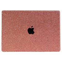 Lunso MacBook Pro 14 inch (2021-2023) cover hoes - case - Glitter Rose Goud - thumbnail