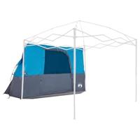 Tent met dak Anders Blauw en Zwart - thumbnail