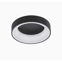 Deco Plafondlamp zwart Ø 45 cm met afstandsbediening - Dimbaar wit licht - Achtergrondverlichting - thumbnail