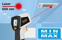 Laserliner ThermoSpot Pocket Infrarood-thermometer Optiek 12:1 -40 - 400 °C - thumbnail