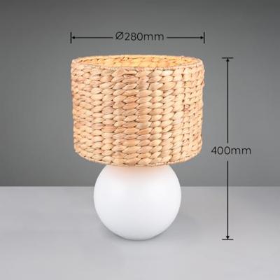 Trio SchemerlampVina Ø 28cm - met touw kap - 518990101