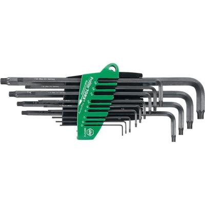 TORX inbussleutelset kogelkop professioneel 366BESZ1313-delig Wiha 31923
