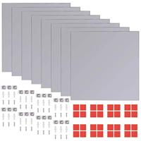 VidaXL Spiegeltegels frameloos 8 st 20,5 cm glas - thumbnail
