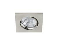 Trio Led inbouwspotPamir Square 5,5w - 3000K - 8,5cm metaalgrijs - 650410107 - thumbnail