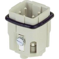 HARTING 09200162612 Pin-inzetstuk Han® A 16 + PE Schroeven 1 stuk(s) - thumbnail