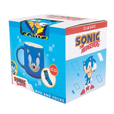 Sonic the Hedgehog Mug and Socks Gift Set