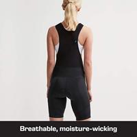 Craft 1907135 Essence Bib Shorts Wmn - Black - XS - thumbnail