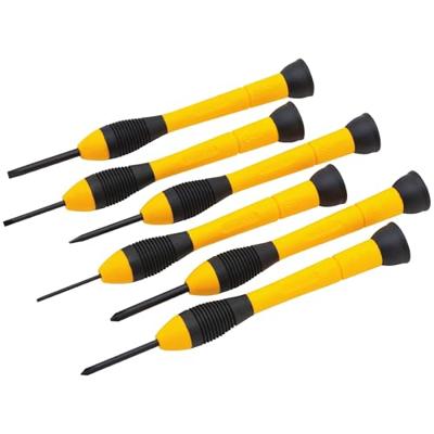 Stanley Cushion Grip precisieschroevendraaierset 6-delig 0-66-052 - thumbnail