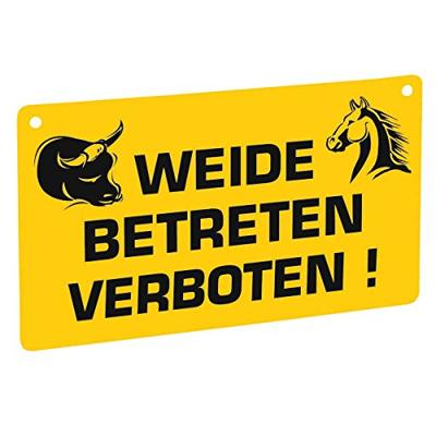 AKO waarschuwingsbordje verboden te betreden