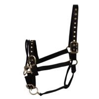 Rosnner training halster zwart maat:cob - thumbnail