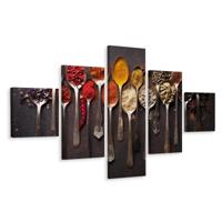 Schilderij - Kruiden en Specerijen, 3 maten, Premium Print - thumbnail