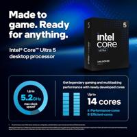 Intel® Core™ Ultra 5 (Series 2) 245KF 14 x 5.2 GHz 14-Core Processor (CPU) boxed Socket: Intel FC LGA 1851 250 W - thumbnail