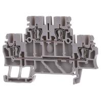 Weidmüller 1791100000 Klem 2-etages Spanveer Donkerbeige 100 stuk(s) - thumbnail