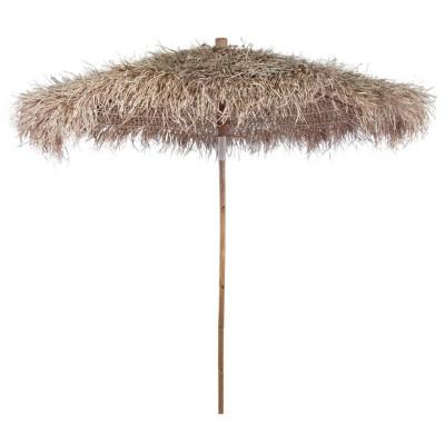 VidaXL Parasol van bamboe met dak van bananenbladeren 210 cm VidaXL Parasol van bamboe met dak van bananenbladeren 210 cm