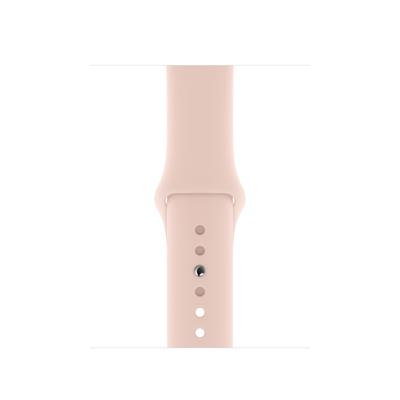 Apple Watch Series 5 40mm Goud Aluminium Roze Sportband